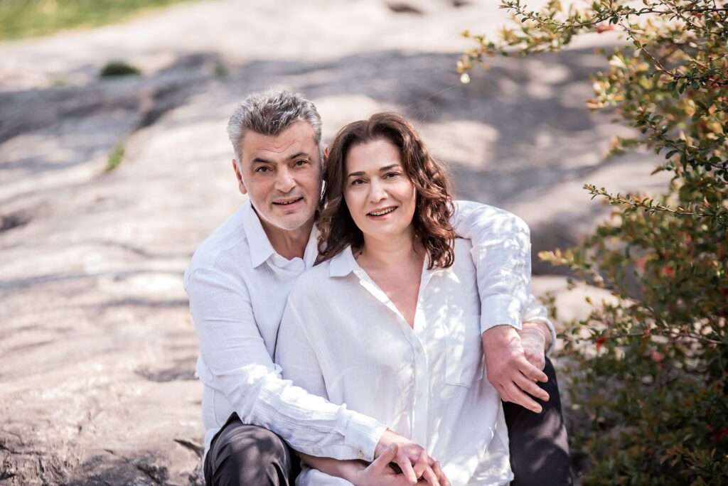 Adult Children Family Photos Central Park mom and dad