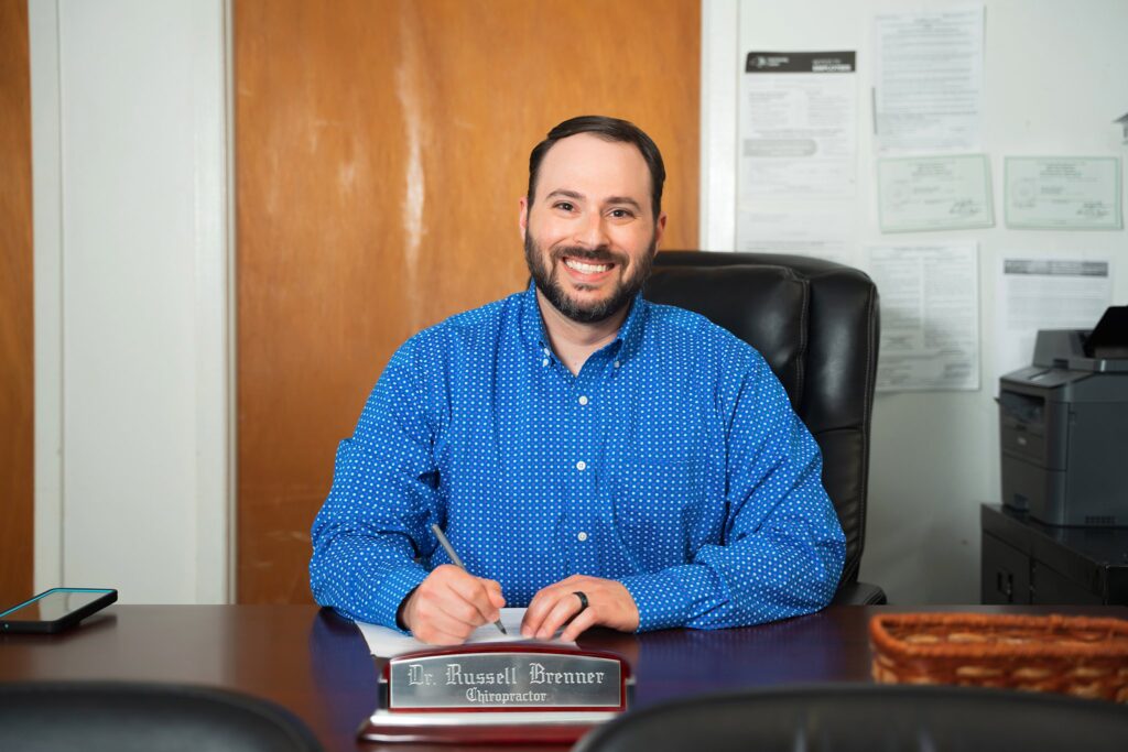 rockville centre professional branding photos at a desk