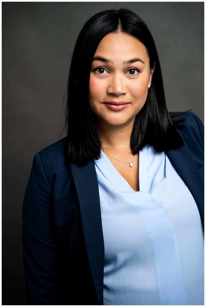 Realtor Contemporary Professional Headshots blue jacket