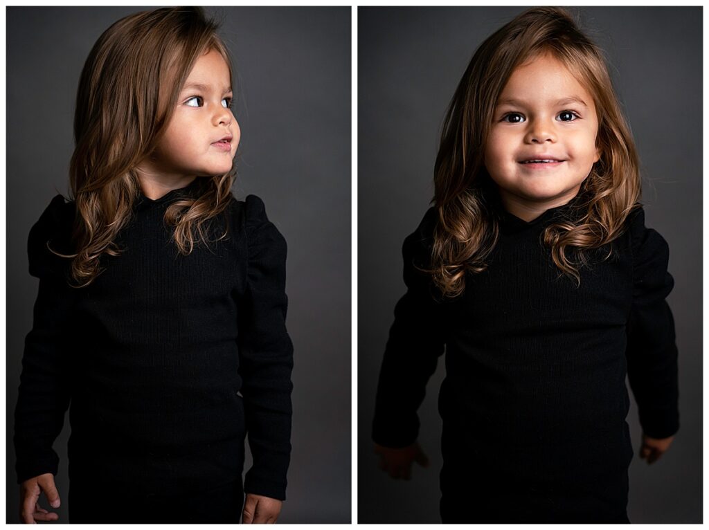 little kid headshots Long Island Talent two year old