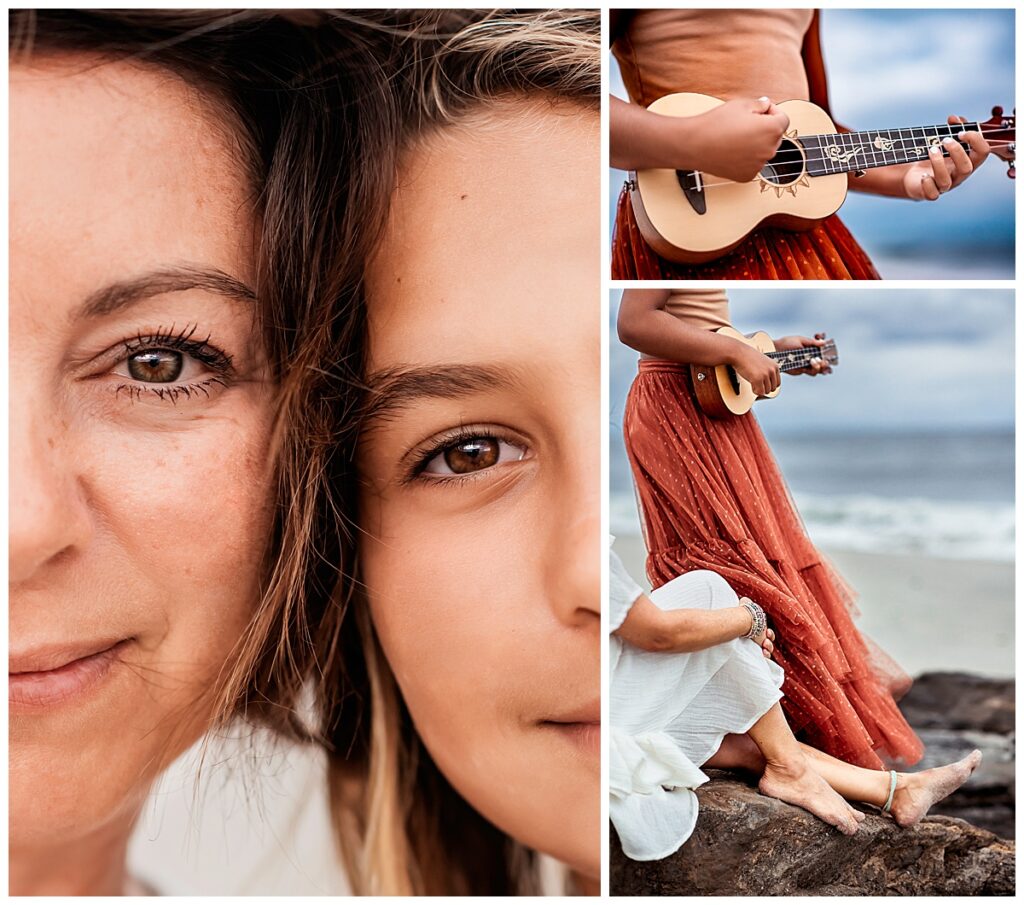 high end mother daughter portraits long beach