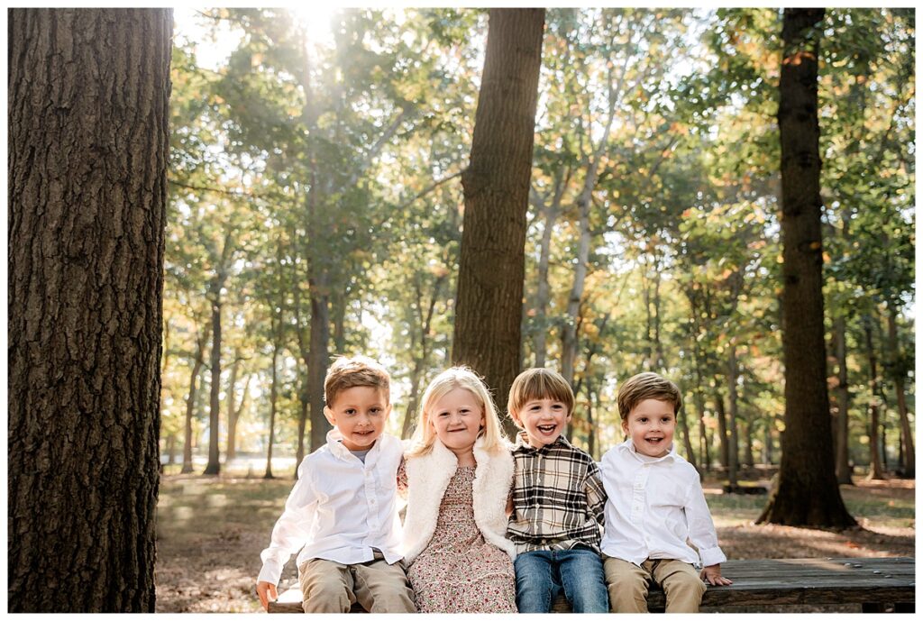 The Whole Big Family Together for Playful Photos cousins