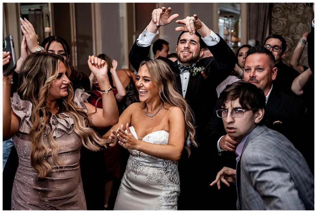 New York City November Wedding bride dancing