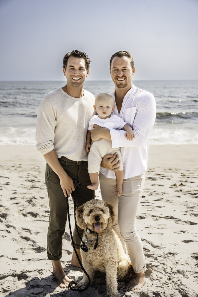 Long island family photographer two dads