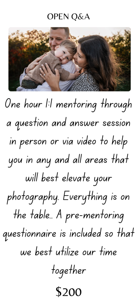 Leslie Levine Photographer Mentoring Q&A