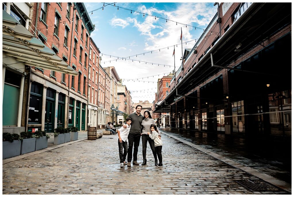 South Street Seaport Heartfelt Family Photos NYC