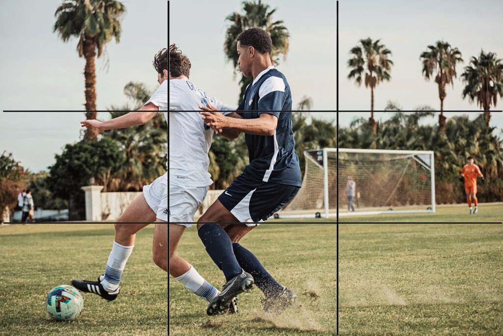 5 elements of composition for better photos rule of thirds sports action