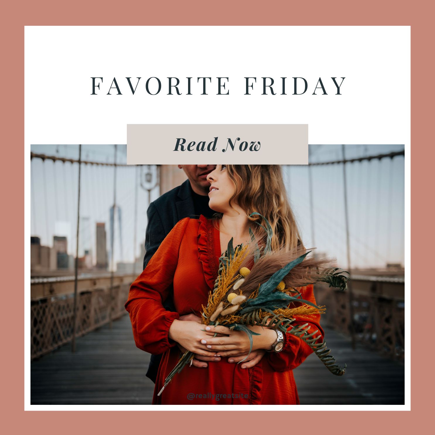 How to Get Romantic Brooklyn Bridge Photos favorite friday