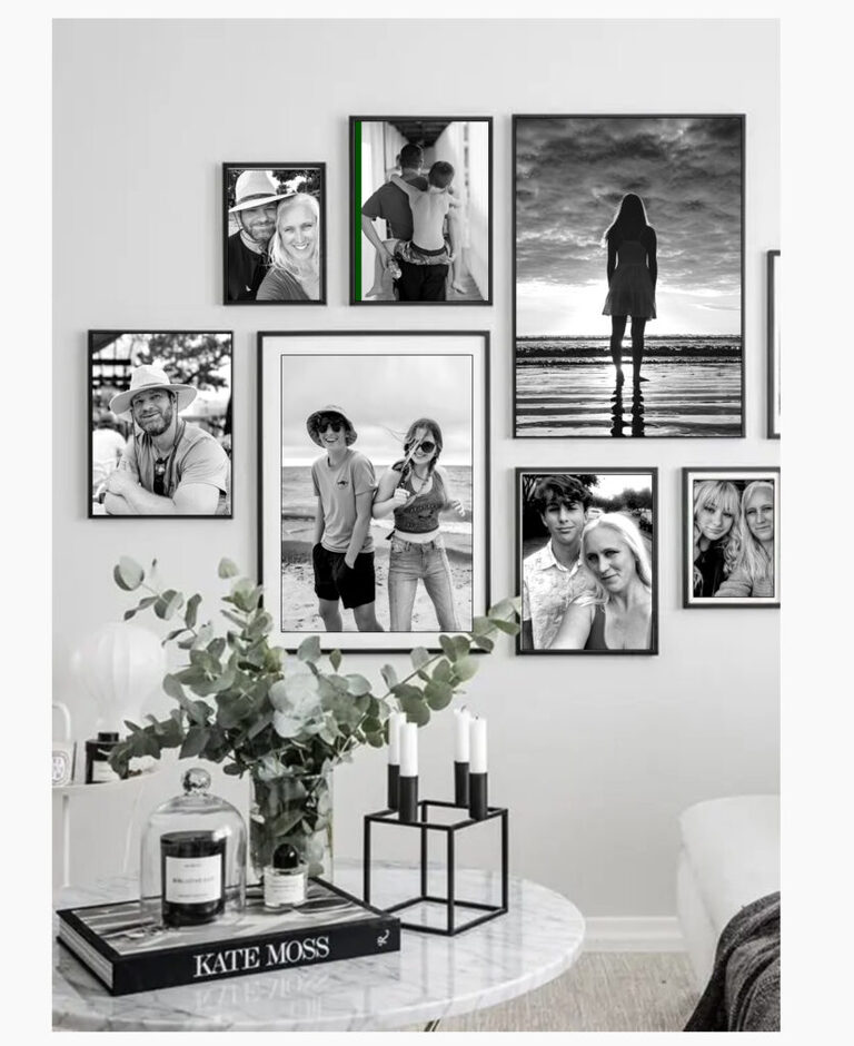 three easy ways to display your favorite family photos black and white wall gallery