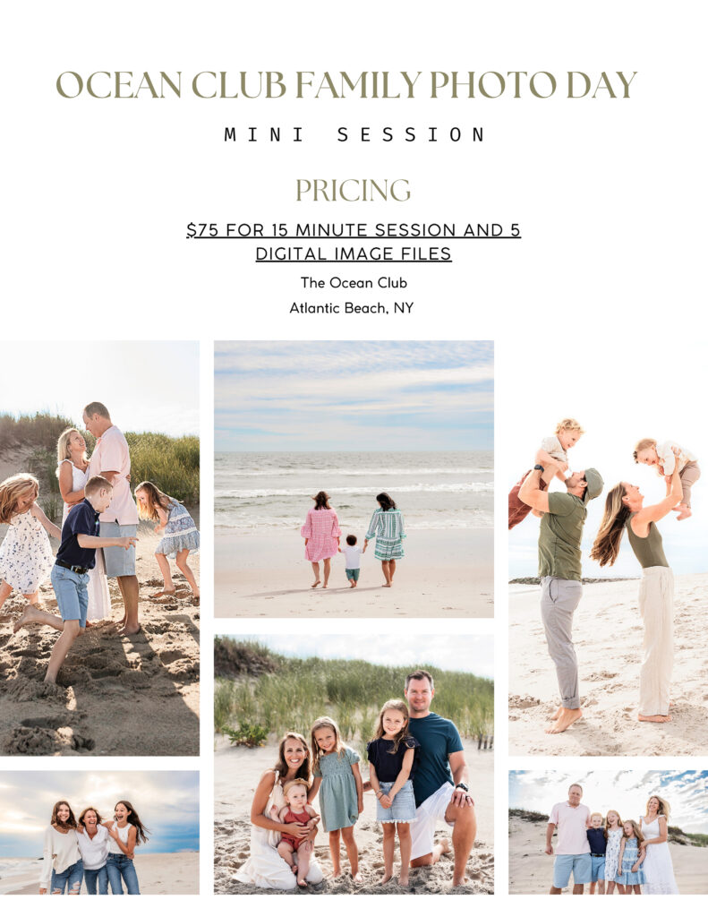 August and September family beach minis