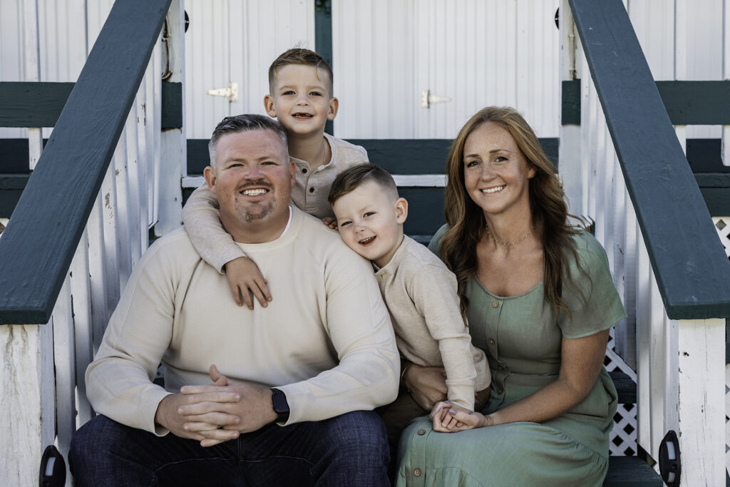 land Family Photographer beach club family