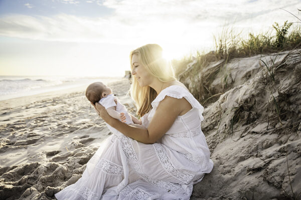 Family Of 5 Long Beach Photos mother and baby