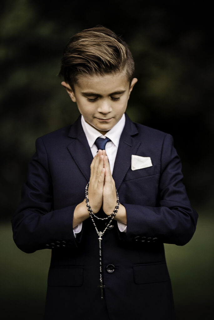 Long Island Communion Photographer communion pose