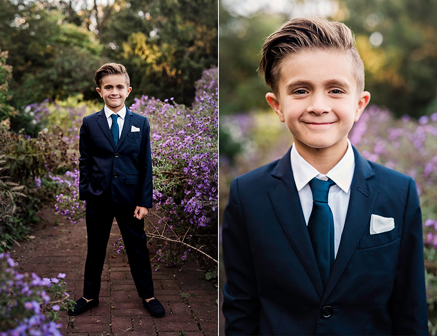 Long Island Communion Photographer boy