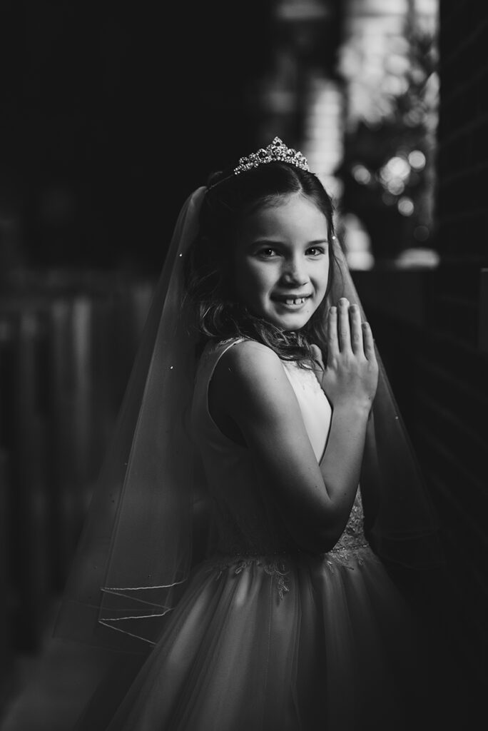 Long Island Communion Photographer St. Anthony's Oceanside