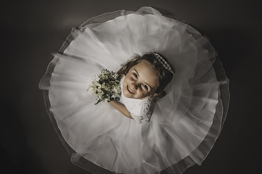 Long Island Communion Photographer dress shot
