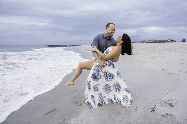Long Island Natural Couple Photographer shoreline