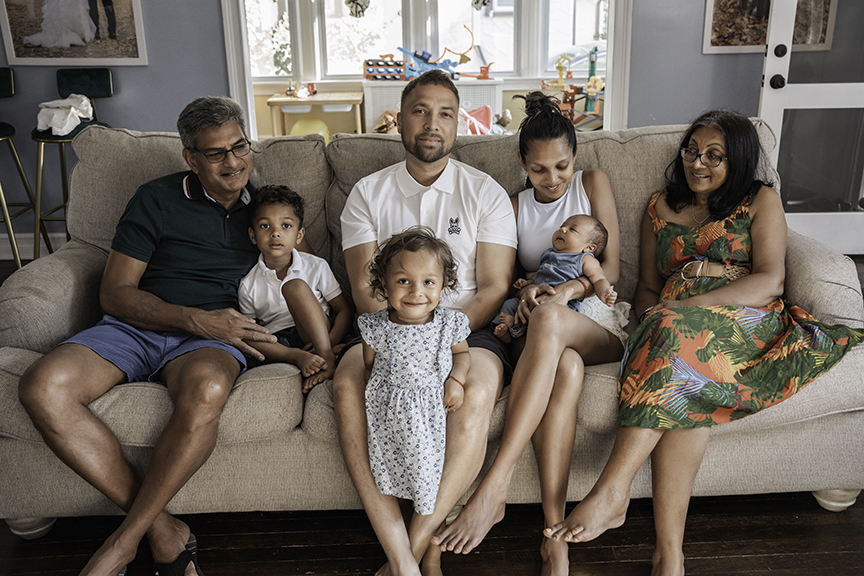 Long Island In Home Photographer grandparents